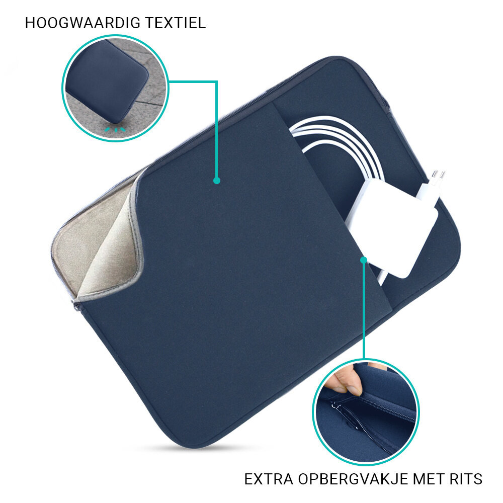 Coverzs Laptoptasche 16 Zoll (Dunkelblau) Coverzs Laptoptasche 16 Zoll (Dunkelblau)