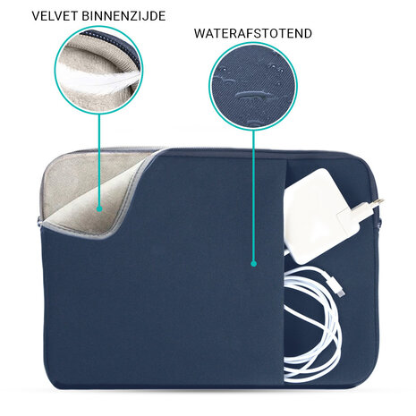 Coverzs Laptoptasche 16 Zoll (Dunkelblau) Coverzs Laptoptasche 16 Zoll (Dunkelblau)