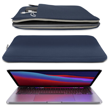Coverzs Laptoptasche 16 Zoll (Dunkelblau) Coverzs Laptoptasche 16 Zoll (Dunkelblau)