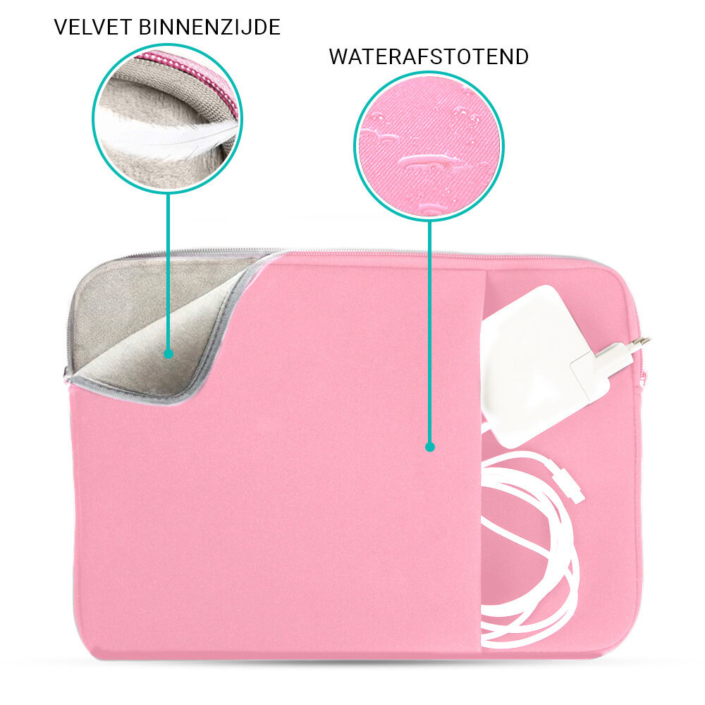 Coverzs Laptoptasche 16 Zoll (Rosa) Coverzs Laptoptasche 16 Zoll (Rosa)