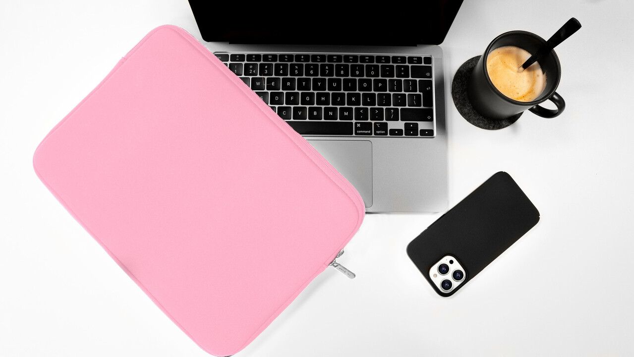 Coverzs Laptoptasche 16 Zoll (Rosa) Coverzs Laptoptasche 16 Zoll (Rosa)