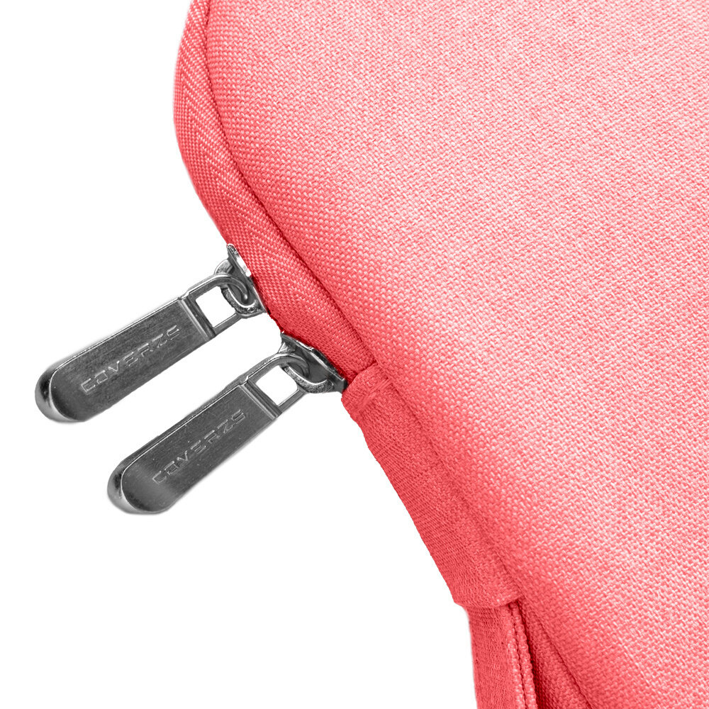 Coverzs Luxus Laptoptasche 16 Zoll (Rosa)