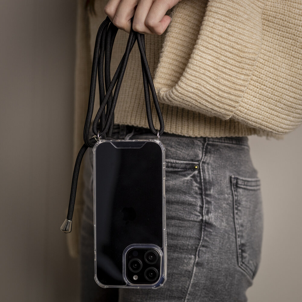 ShieldCase® ShieldCase iPhone 15 Pro Max Schockhülle mit Band (Transparent) ShieldCase® ShieldCase iPhone 15 Pro Max Schockhülle mit Band (Transparent)