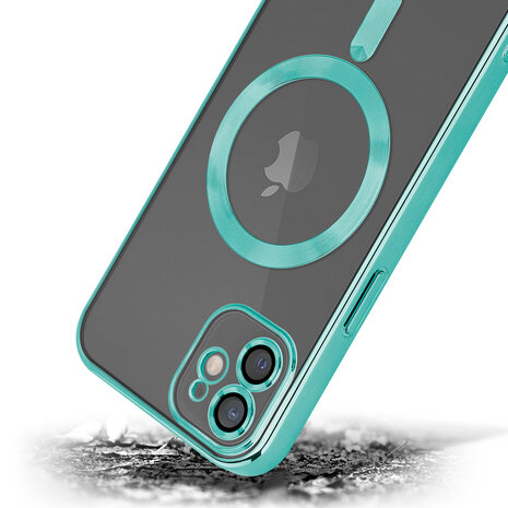 Coverzs Coverzs iPhone 12 Magsafe Hülle mit Kameraschutz (Grün) Coverzs Coverzs iPhone 12 Magsafe Hülle mit Kameraschutz (Grün)