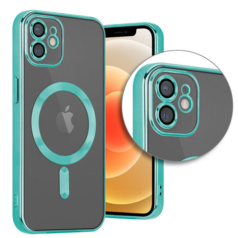 Coverzs Coverzs iPhone 12 Magsafe Hülle mit Kameraschutz (Grün) Coverzs Coverzs iPhone 12 Magsafe Hülle mit Kameraschutz (Grün)