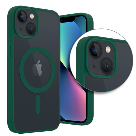ShieldCase® ShieldCase iPhone 13 Magsafe Hülle Transparenter farbiger Rand (Grün) ShieldCase® ShieldCase iPhone 13 Magsafe Hülle Transparenter farbiger Rand (Grün)