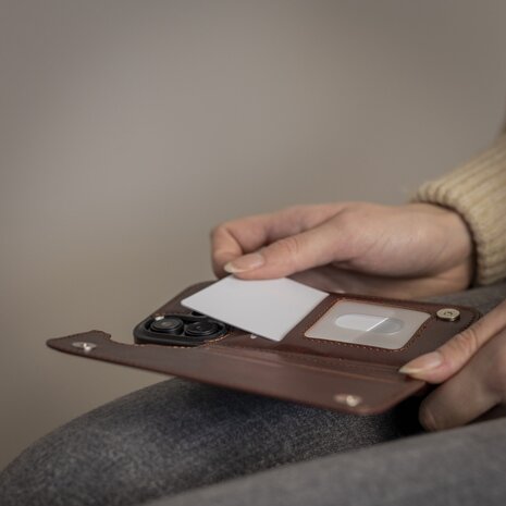 ShieldCase® ShieldCase iPhone 13 Pro Max Wallet Case (Braun) ShieldCase® ShieldCase iPhone 13 Pro Max Wallet Case (Braun)