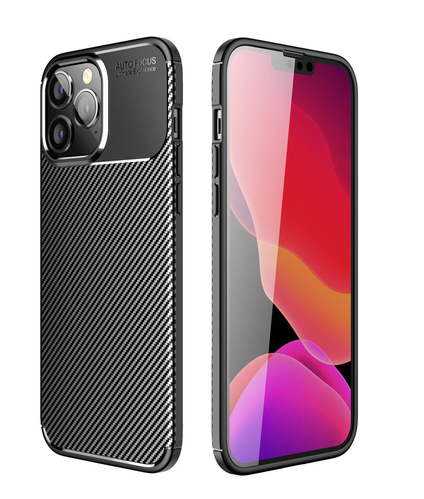 ShieldCase® ShieldCase iPhone 14 Pro Max Hülle Carbon (Schwarz) ShieldCase® ShieldCase iPhone 14 Pro Max Hülle Carbon (Schwarz)