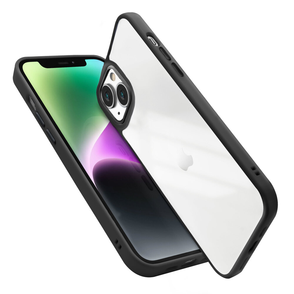 Coverzs Coverzs iPhone 14 Solid Bumper Case matt (Schwarz) Coverzs Coverzs iPhone 14 Solid Bumper Case matt (Schwarz)