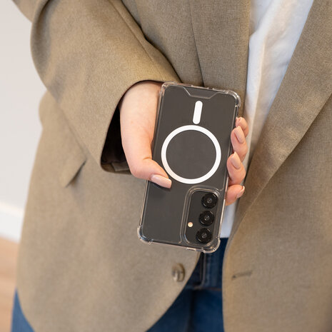 ShieldCase® ShieldCase Samsung Galaxy S24 MagSafe Shock Hülle (transparent) ShieldCase® ShieldCase Samsung Galaxy S24 MagSafe Shock Hülle (transparent)