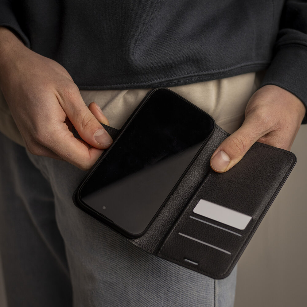 ShieldCase® ShieldCase iPhone 15 Bookcase (Schwarz) ShieldCase® ShieldCase iPhone 15 Bookcase (Schwarz)