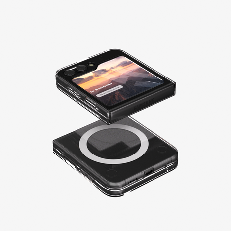 ShieldCase® ShieldCase Samsung Galaxy Z Flip 6 / Z Flip 7 FE MagSafe Hülle (Transparent)