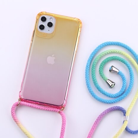 ShieldCase® ShieldCase Sunset iPhone X Hülle mit Band