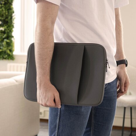 Coverzs Coverzs Laptoptasche 14 Zoll (Grau) Coverzs Coverzs Laptoptasche 14 Zoll (Grau)