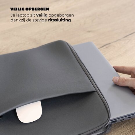 Coverzs Coverzs Laptoptasche 14 Zoll (Grau) Coverzs Coverzs Laptoptasche 14 Zoll (Grau)