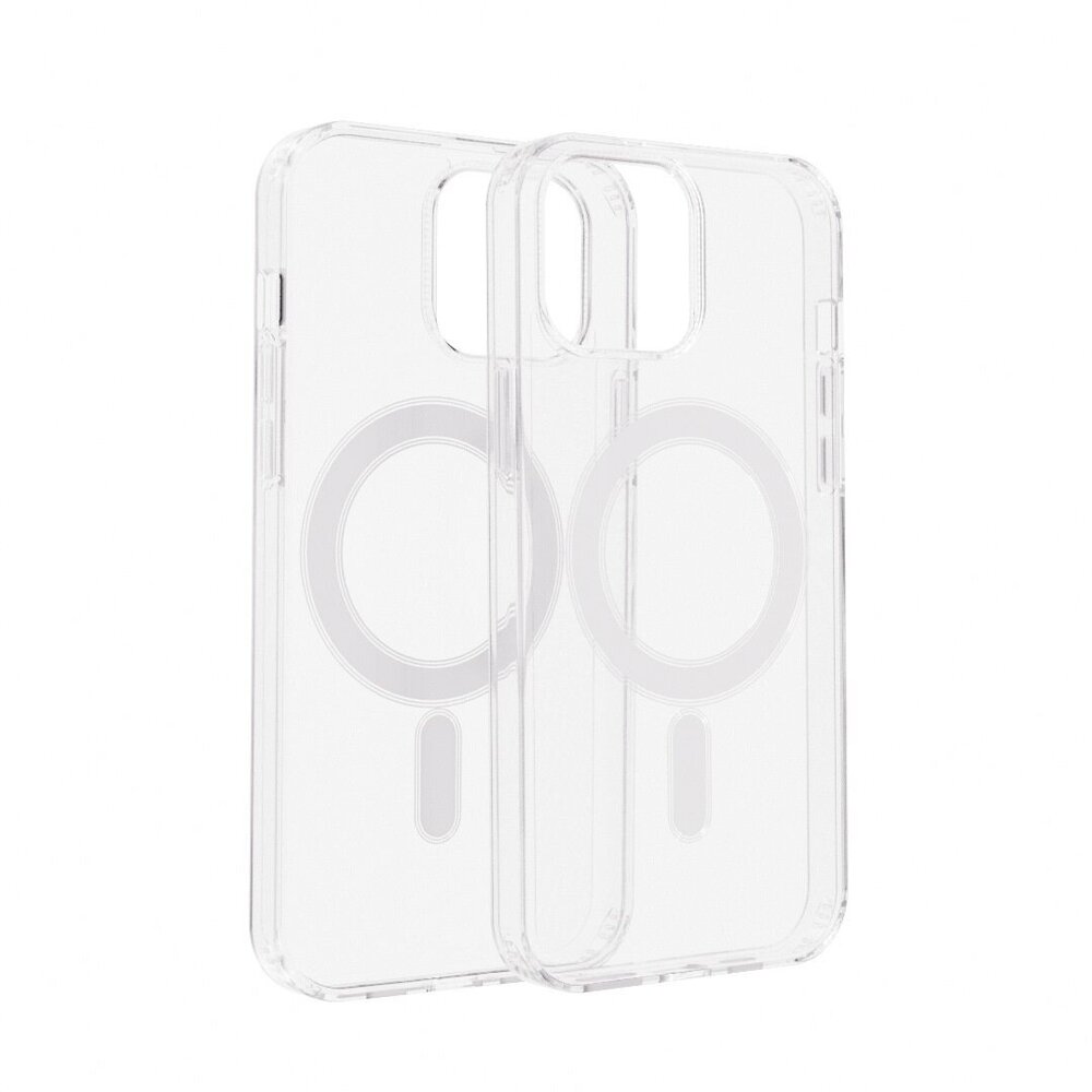 Coverzs Coverzs iPhone 12 Pro Max Luxus TPU MagSafe Hülle (Transparent) Coverzs Coverzs iPhone 12 Pro Max Luxus TPU MagSafe Hülle (Transparent)