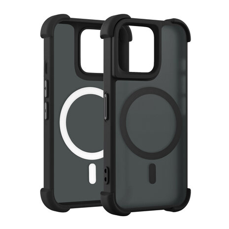 Coverzs Coverzs iPhone 13 matte Shockcase mit MagSafe (Schwarz) Coverzs Coverzs iPhone 13 matte Shockcase mit MagSafe (Schwarz)