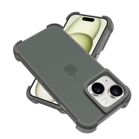 Coverzs Coverzs iPhone 13 matte Shockcase (Grau) Coverzs Coverzs iPhone 13 matte Shockcase (Grau)