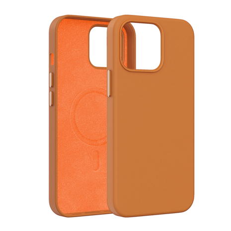 Coverzs Coverzs iPhone 13 Pro Luxus Leder MagSafe Hülle (Braun) Coverzs Coverzs iPhone 13 Pro Luxus Leder MagSafe Hülle (Braun)