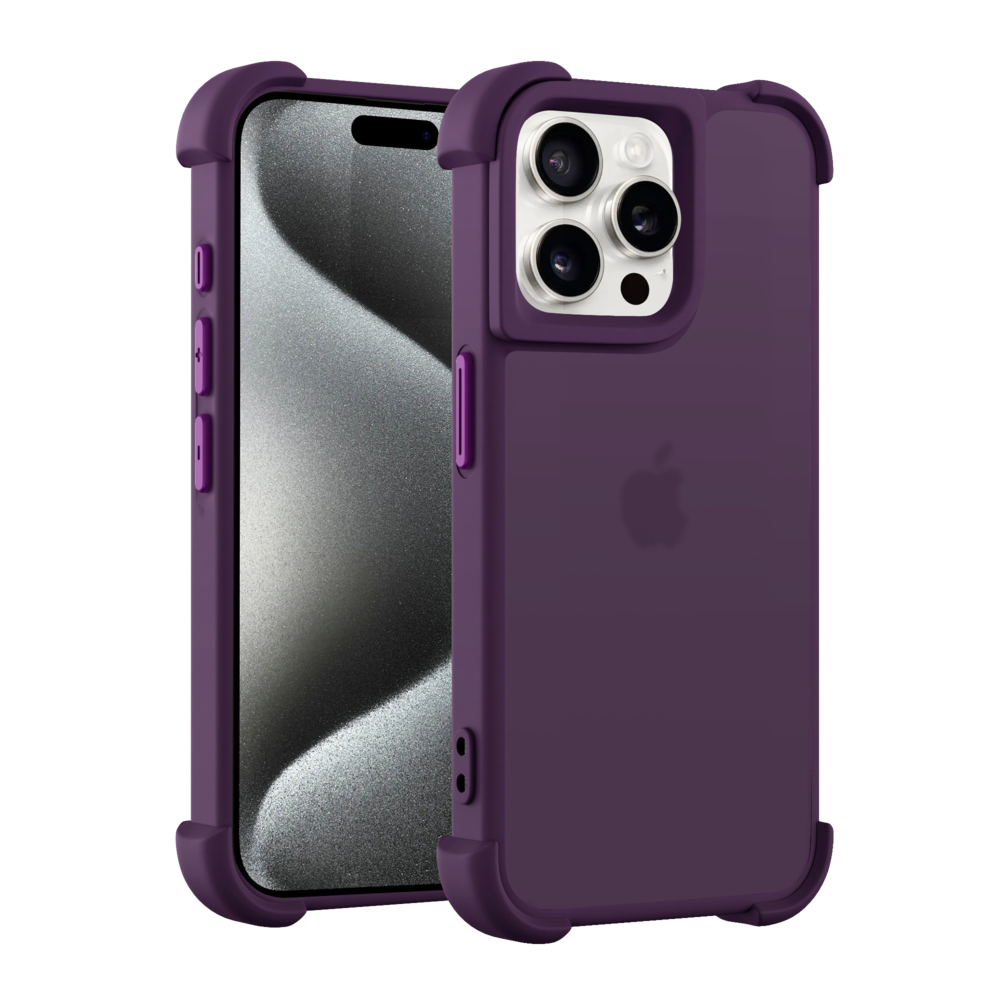 Coverzs Coverzs iPhone 14 Pro matte Shockcase (Lila) Coverzs Coverzs iPhone 14 Pro matte Shockcase (Lila)