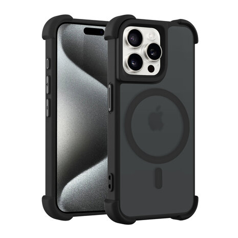 Coverzs Coverzs iPhone 14 Pro Max matte Shockcase mit MagSafe (Schwarz) Coverzs Coverzs iPhone 14 Pro Max matte Shockcase mit MagSafe (Schwarz)