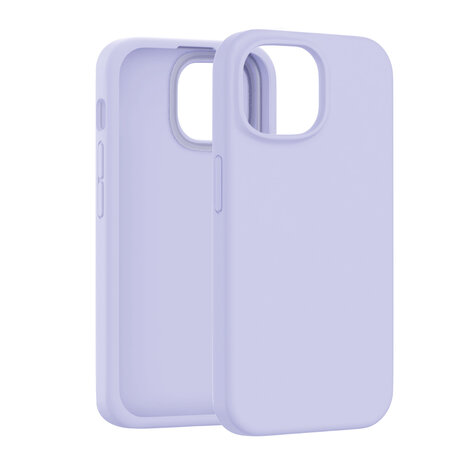 Coverzs Coverzs iPhone 15 Luxus Silikonhülle (Lila) Coverzs Coverzs iPhone 15 Luxus Silikonhülle (Lila)