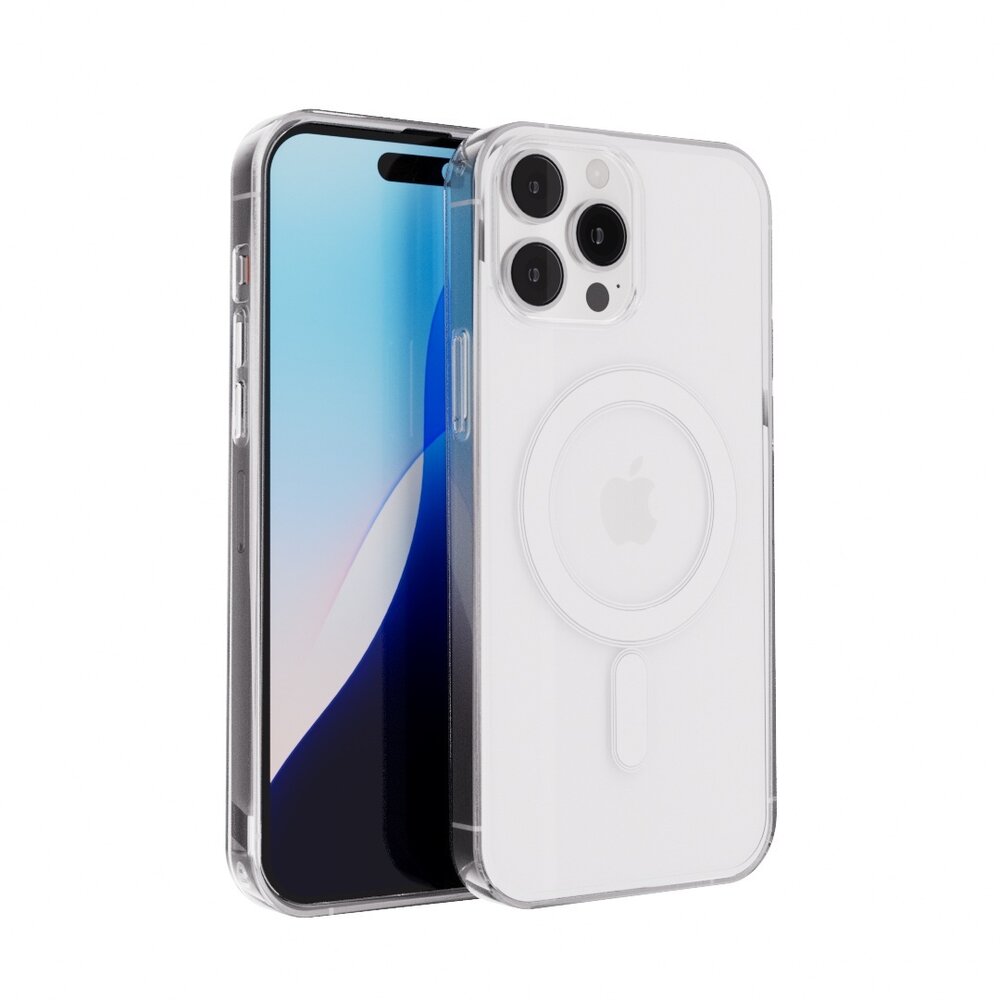 Coverzs Coverzs iPhone 15 Pro Max Luxus TPU MagSafe Hülle (Transparent)