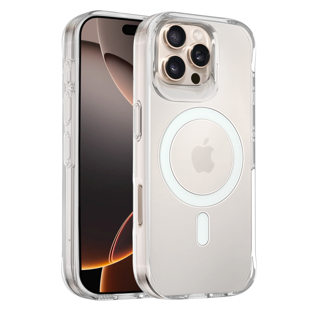 Coverzs Coverzs iPhone 15 Pro Max klare Hard MagSafe Hülle (Transparent) Coverzs Coverzs iPhone 15 Pro Max klare Hard MagSafe Hülle (Transparent)