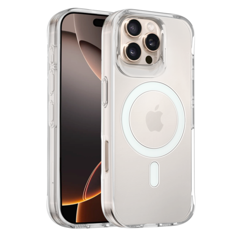 Coverzs Coverzs iPhone 15 Pro Max klare Hard MagSafe Hülle (Transparent) Coverzs Coverzs iPhone 15 Pro Max klare Hard MagSafe Hülle (Transparent)