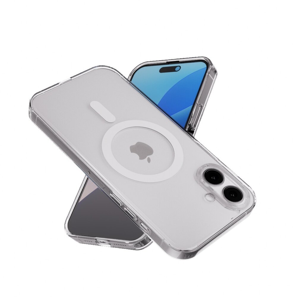 Coverzs Coverzs iPhone 16 Luxus TPU MagSafe Hülle (Transparent) Coverzs Coverzs iPhone 16 Luxus TPU MagSafe Hülle (Transparent)