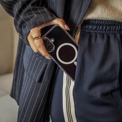 Coverzs Coverzs iPhone 16 Luxus TPU MagSafe Hülle (Transparent) Coverzs Coverzs iPhone 16 Luxus TPU MagSafe Hülle (Transparent)