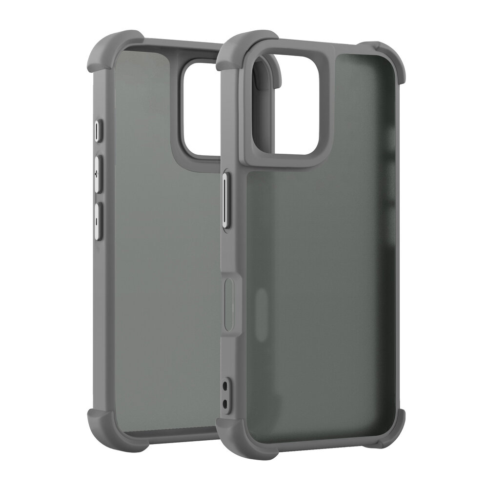 Coverzs Coverzs iPhone 16 matte Shockcase (Grau) Coverzs Coverzs iPhone 16 matte Shockcase (Grau)