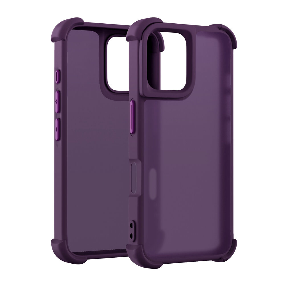 Coverzs Coverzs iPhone 16 matte Shockcase (Lila) Coverzs Coverzs iPhone 16 matte Shockcase (Lila)
