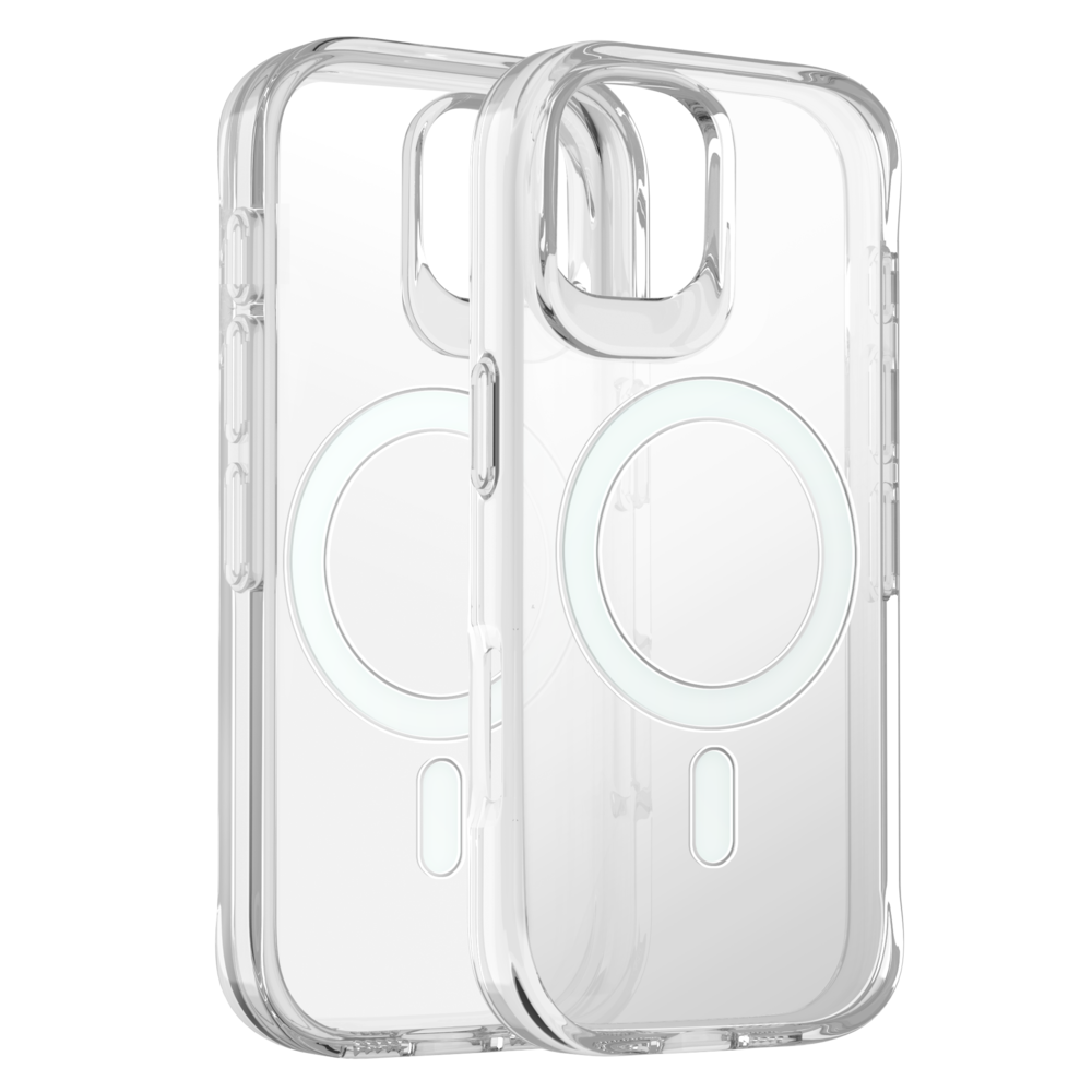 Coverzs Coverzs iPhone 16 klare Hard MagSafe Hülle (Transparent) Coverzs Coverzs iPhone 16 klare Hard MagSafe Hülle (Transparent)