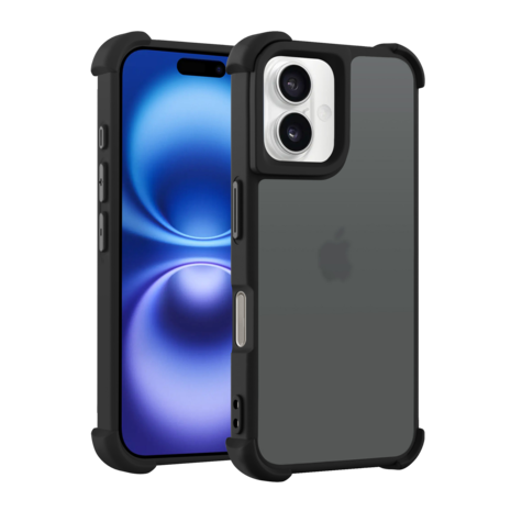 Coverzs Coverzs iPhone 16 Plus matte Shockcase (Schwarz) Coverzs Coverzs iPhone 16 Plus matte Shockcase (Schwarz)