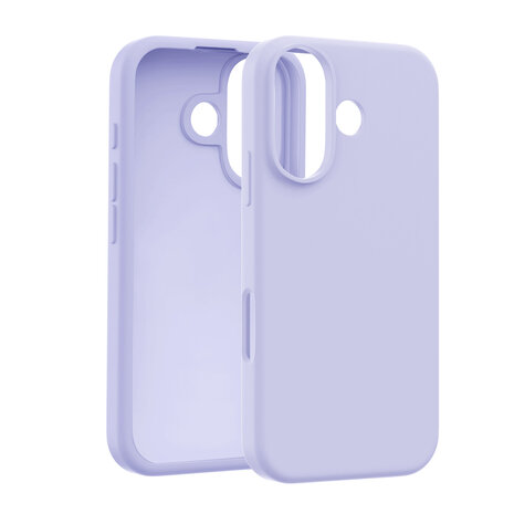 Coverzs Coverzs iPhone 16 Plus Luxus Silikonhülle (Lila) Coverzs Coverzs iPhone 16 Plus Luxus Silikonhülle (Lila)
