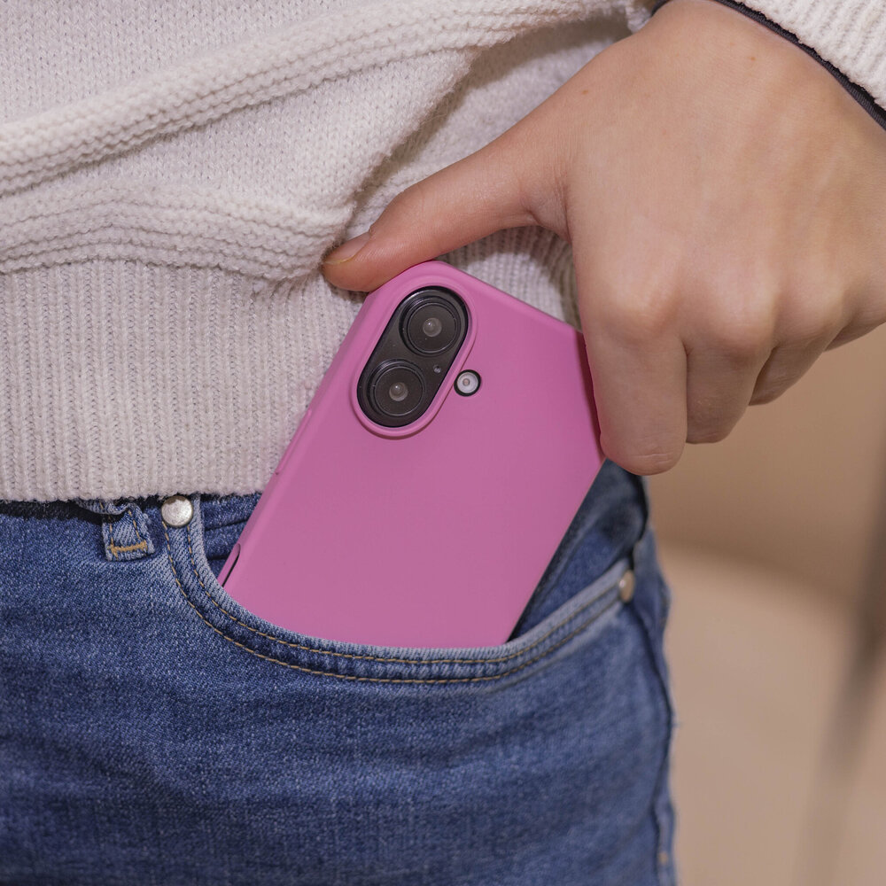 Coverzs Coverzs iPhone 16 Plus Luxus Silikon MagSafe Hülle (Rosa) Coverzs Coverzs iPhone 16 Plus Luxus Silikon MagSafe Hülle (Rosa)