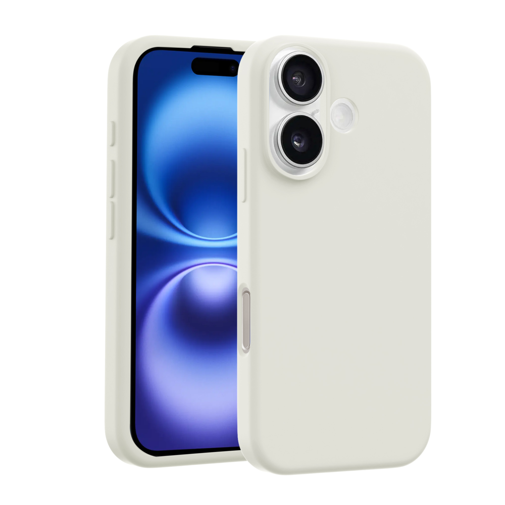 Coverzs Coverzs iPhone 16 Plus Luxus Silikon MagSafe Hülle (Beige) Coverzs Coverzs iPhone 16 Plus Luxus Silikon MagSafe Hülle (Beige)