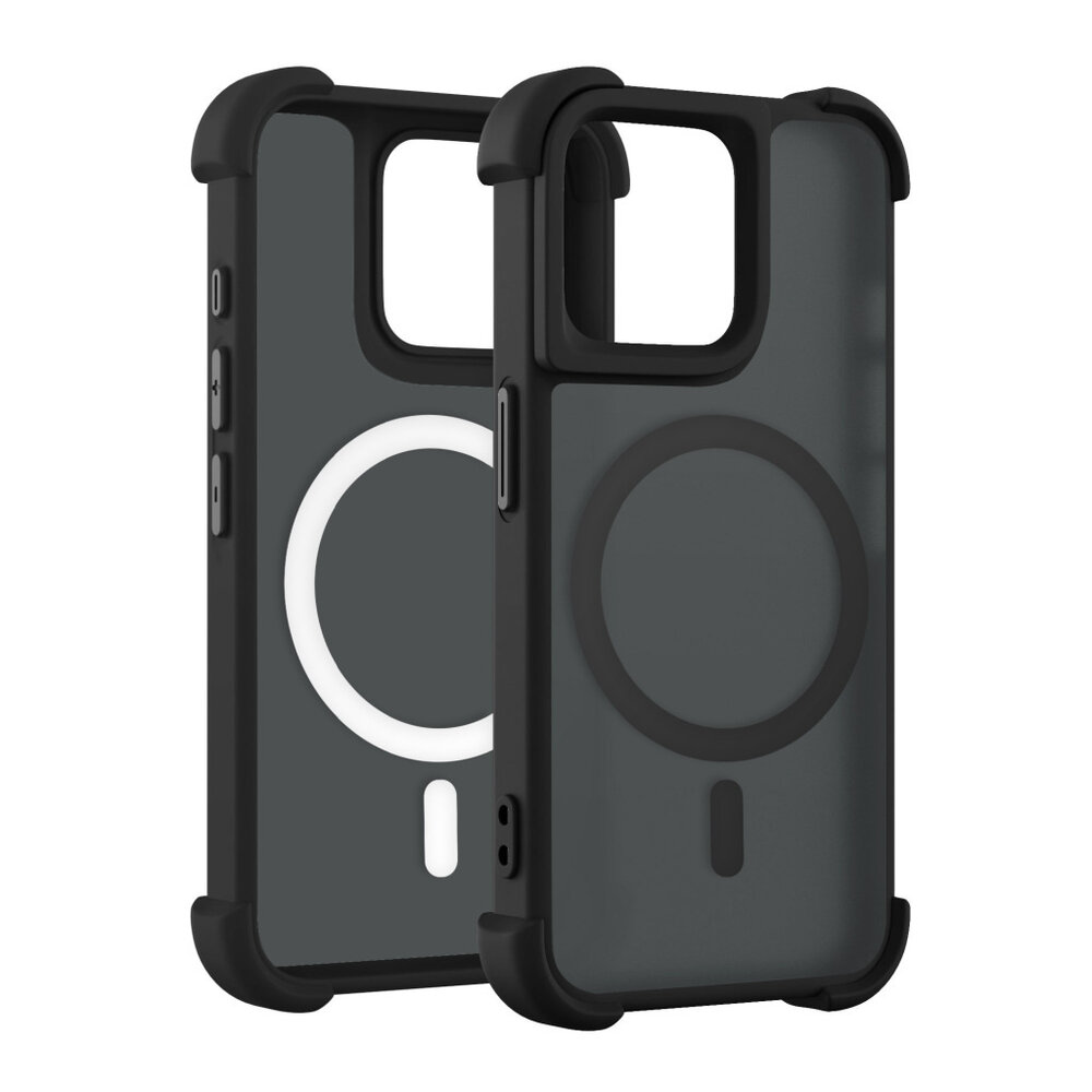 Coverzs Coverzs iPhone 16 Pro Max matte Shockcase mit MagSafe (Schwarz) Coverzs Coverzs iPhone 16 Pro Max matte Shockcase mit MagSafe (Schwarz)