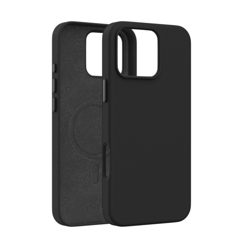 Coverzs Coverzs iPhone 16 Pro Max Luxus Leder MagSafe Hülle (Schwarz) Coverzs Coverzs iPhone 16 Pro Max Luxus Leder MagSafe Hülle (Schwarz)