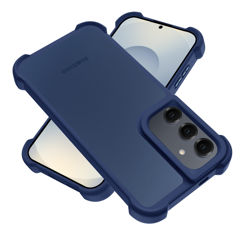 Coverzs Coverzs Samsung Galaxy S24 matte Shockcase (Dunkelblau) Coverzs Coverzs Samsung Galaxy S24 matte Shockcase (Dunkelblau)