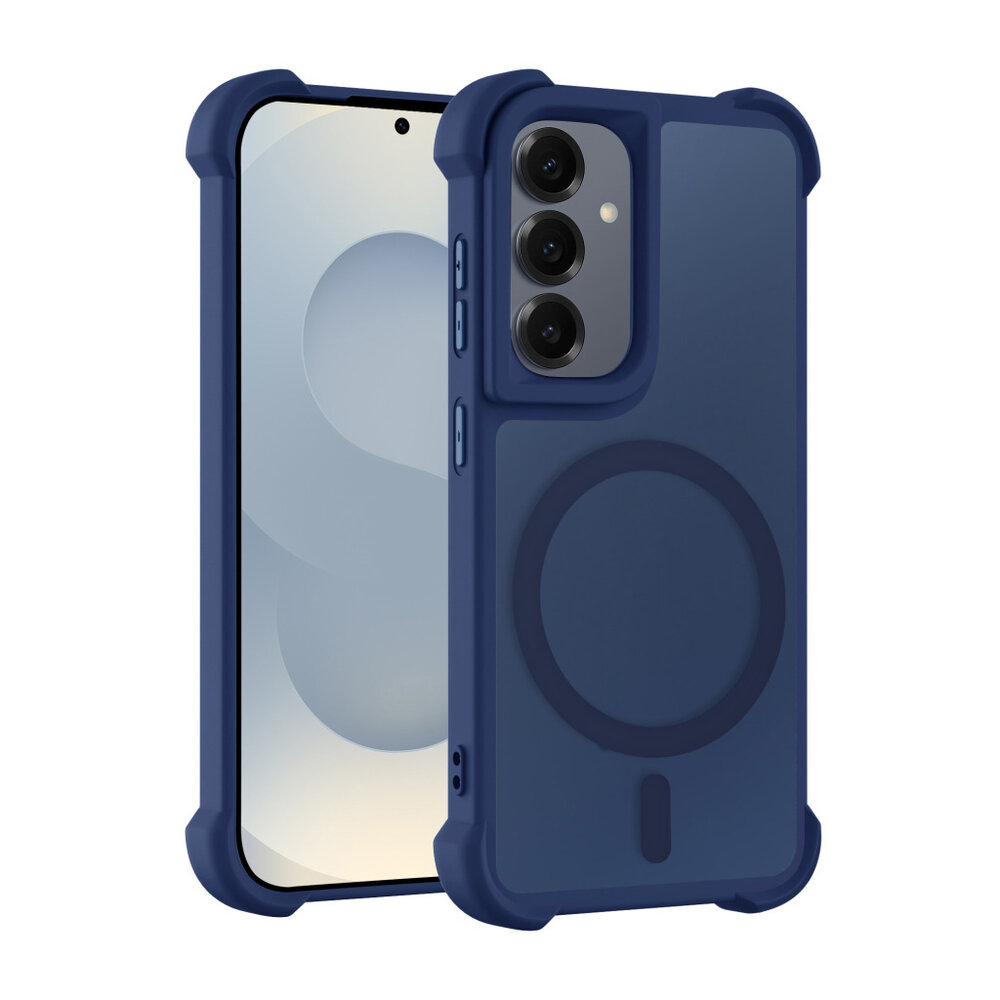 Coverzs Coverzs Samsung Galaxy S24 matte Shockcase mit MagSafe (Dunkelblau) Coverzs Coverzs Samsung Galaxy S24 matte Shockcase mit MagSafe (Dunkelblau)