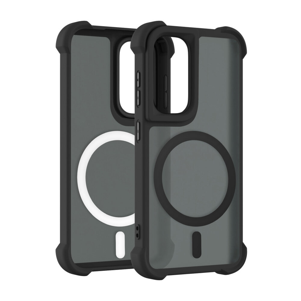 Coverzs Coverzs Samsung Galaxy S24 Plus matte Shockcase mit MagSafe (Schwarz) Coverzs Coverzs Samsung Galaxy S24 Plus matte Shockcase mit MagSafe (Schwarz)