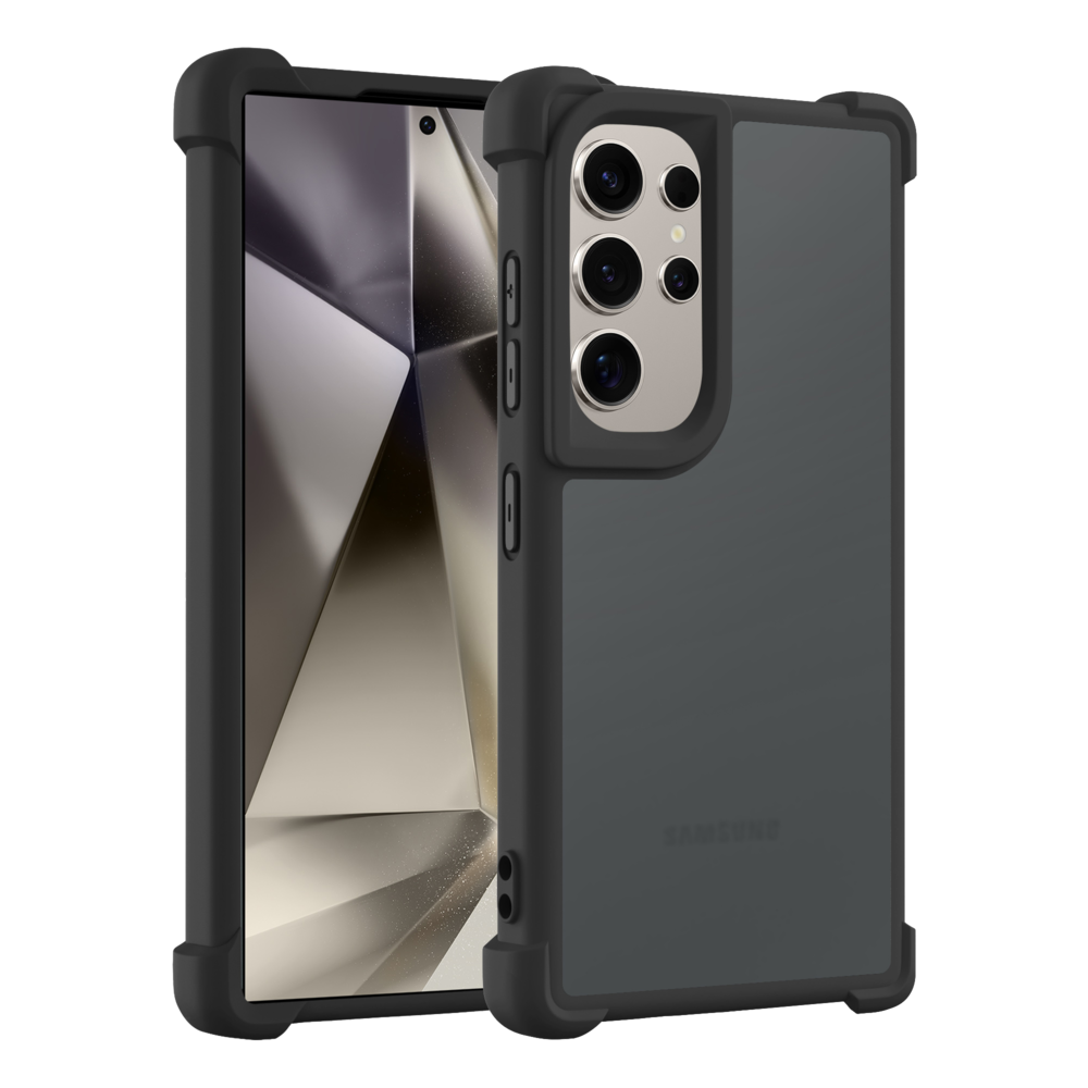 Coverzs Coverzs Samsung Galaxy S24 Ultra matte Shockcase (Schwarz) Coverzs Coverzs Samsung Galaxy S24 Ultra matte Shockcase (Schwarz)