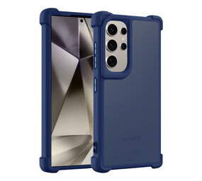 Coverzs Samsung Galaxy S24 Ultra matte Shockcase (Dunkelblau)