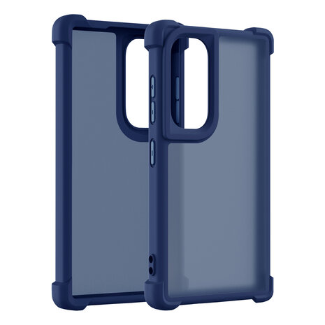 Coverzs Coverzs Samsung Galaxy S24 Ultra matte Shockcase (Dunkelblau) Coverzs Coverzs Samsung Galaxy S24 Ultra matte Shockcase (Dunkelblau)