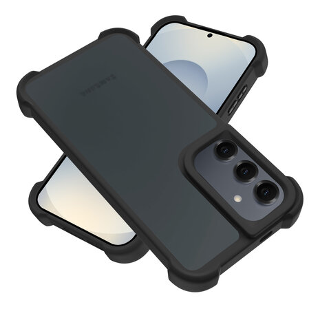 Coverzs Coverzs Samsung Galaxy S25 matte Shockcase (Schwarz) Coverzs Coverzs Samsung Galaxy S25 matte Shockcase (Schwarz)