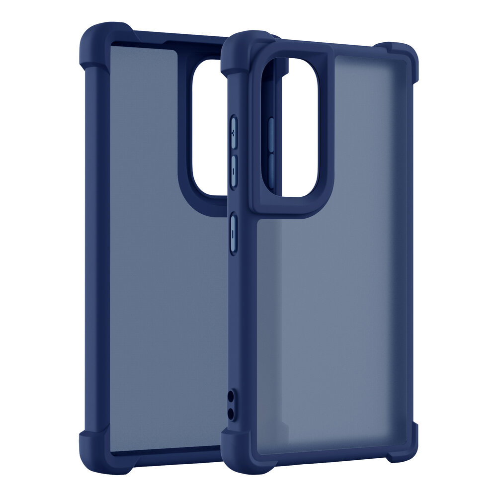 Coverzs Coverzs Samsung Galaxy S25 Ultra matte Shockcase (Dunkelblau) Coverzs Coverzs Samsung Galaxy S25 Ultra matte Shockcase (Dunkelblau)