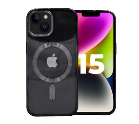 Coverzs iPhone 12 Hardcase mit Kameracover (Schwarz)