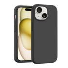 Coverzs Coverzs iPhone 13 Luxus Silikon MagSafe Hülle (Schwarz)